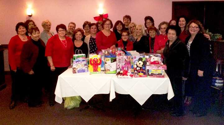 Members of the Saddle Brook Woman&#x27;s Club during one of their many fundraisers.