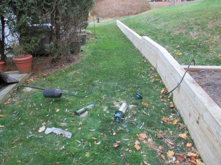 A bear left little doubt it paid a visit to this residence at Briar Court in Cross River.