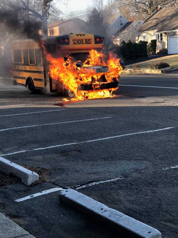 Hero Driver Gets Students Off Burning Cresskill School Bus