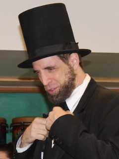 'Abraham Lincoln' Visits Katonah-Lewisboro Schools