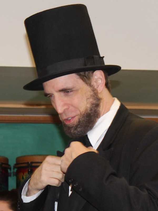 'Abraham Lincoln' Visits Katonah-Lewisboro Schools