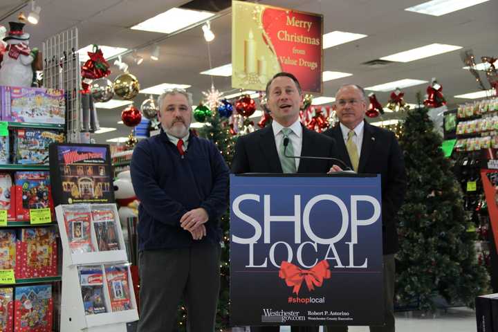 Astorino Kicks Off #ShopLocal Campaign At Westchester Retailer