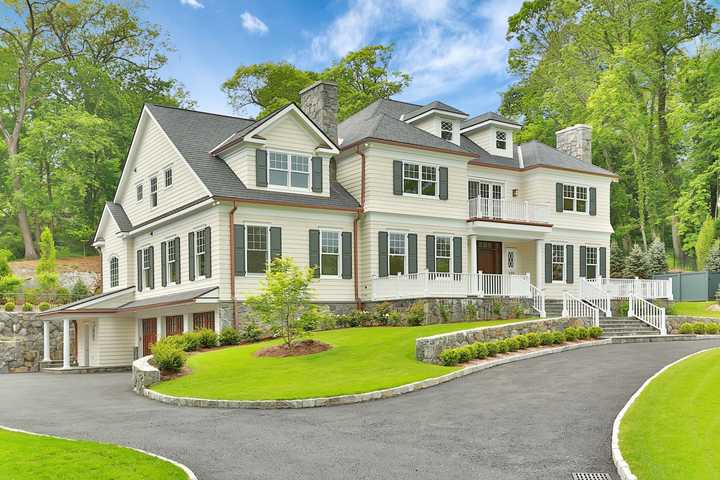 A newly constructed dream home in downtown Rye.