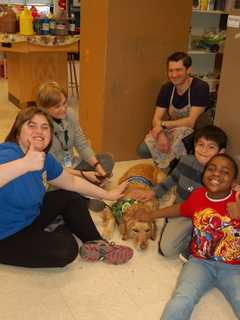 Comfort Dog Makes Big Impact During Visits With Walden Students In Yorktown