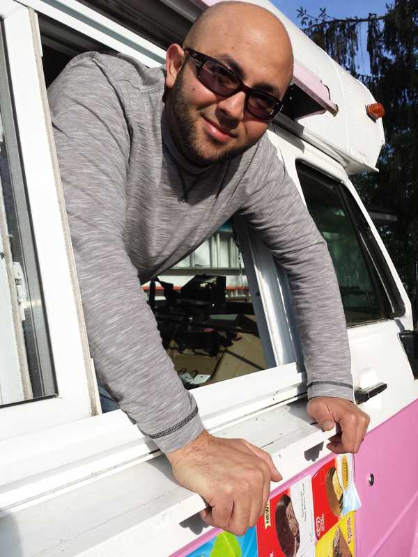 Everyone's Glad To See Garfield Teacher Driving Ice Cream Truck