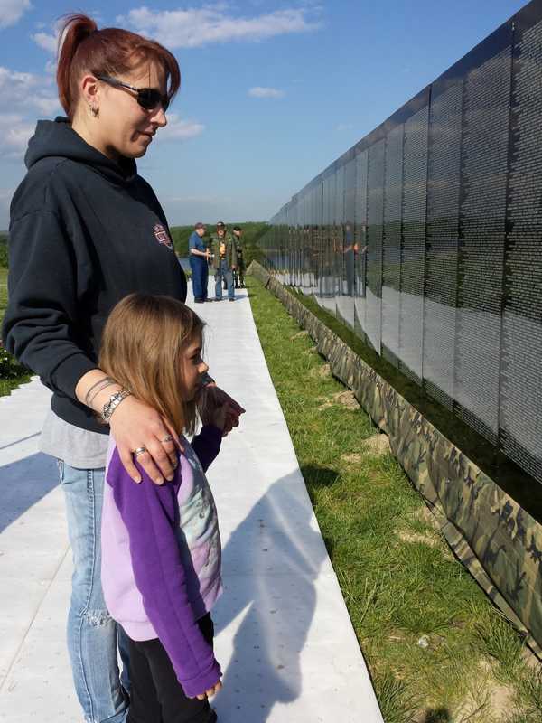 Hundreds Attend Vietnam 'Moving Wall' Ceremonies In Bergen's Overpeck Park
