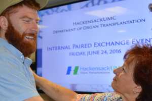 Mahwah Couple Celebrates Giving, Receiving Kidneys AT HUMC