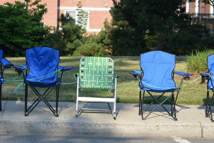 Ridgewood Lining Up Chairs For Its July Fourth Parade