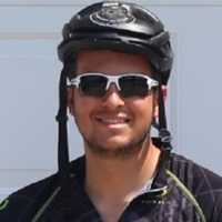 <p>U.S. Army veteran and cross-country cyclist Devin Faulkner.</p>