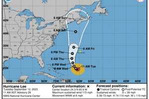 Hurricane Lee Growing Larger Before Expected Northward Turn: Latest Projected Landfall Timing