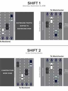 Here's New Tappan Zee Bridge Traffic Shift Info, Timing For Second Span Opening