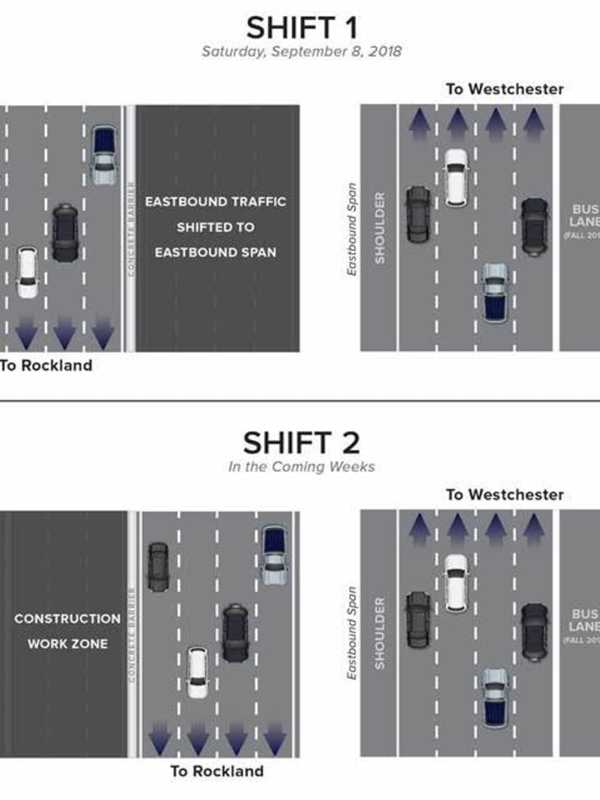 Here's New Tappan Zee Bridge Traffic Shift Info, Timing For Second Span Opening