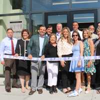 <p>Katie Couric was on hand in New Rochelle for the grand opening of Hair House at the 360 Huguenot development.</p>