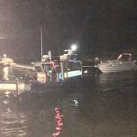 <p>Five were rescued from a disabled boat off a Long Island coast.</p>