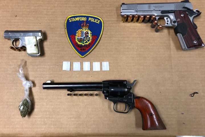 18-Month-Old Found In Vehicle During Stamford Illegal Gun Bust