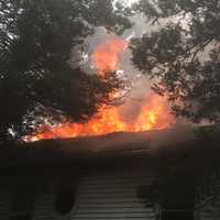Photos: Fire Breaks Out At House In Norwalk Damaged By Earlier Blaze