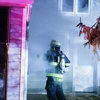 <p>A fire broke out on Austin Road overnight.</p>