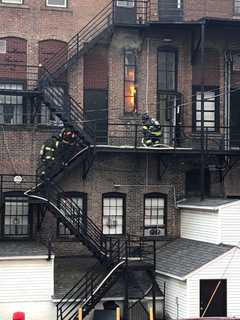 Two-Alarm Fire Breaks Out At Building In Fairfield County