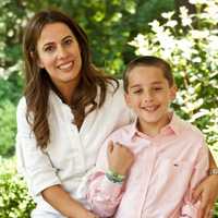 <p>Iris Shamus, founder and CEO of AllerMates, and her son Ben.</p>