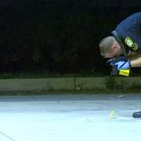 <p>Police investigated an overnight shooting at a Wallkill gas station.</p>