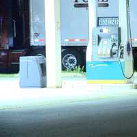 <p>Police investigated an overnight shooting at a Wallkill gas station.</p>