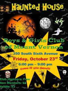 Get Scared At Boys & Girls Club of Mount Vernon Haunted House