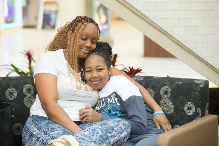 Alecia Turnbull and her daughter, Sheila-Anne Arline.