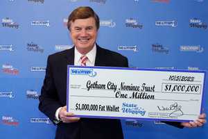 $1M Lottery Win: 'Batman' Sends Rep To Pick Up Massive Payday