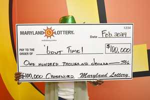 'Bout Time:' Waldorf Woman To 'Bless Sisters, Brothers' With $100K Maryland Lottery Prize