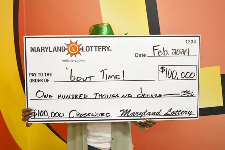 'Bout Time:' Longtime Maryland Lottery Player To 'Bless Sisters, Brothers' With $100K Prize