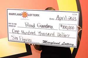 'Proud Grandma' Breaks Routine, Claims $100K Maryland Lottery Scratch-Off Prize