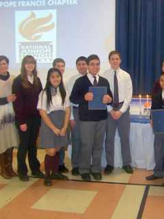 Visitation Academy In Paramus Inducts New Honor Society Members