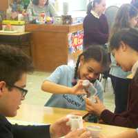 <p>Students at Visitation Academy in Paramus got a crash course in water conservation this week.</p>