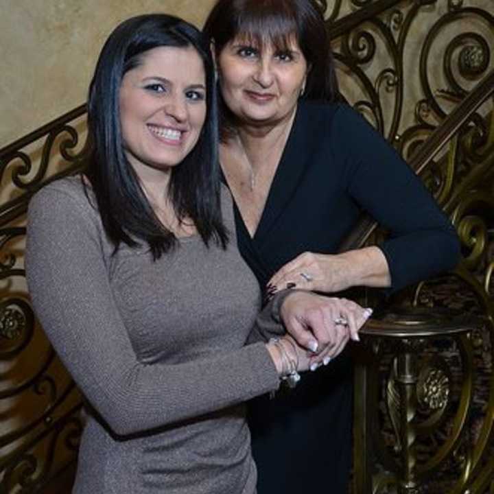 Patricia Kafafian Zengel of Glen Rock, right, with her daughter, Renee Zengel Frey.