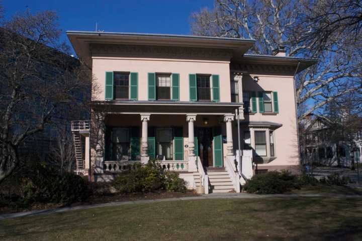 The James Dwight Dana House is but one of the majestic 19th century mansions on Hillhouse Avenue. It has been a National Historic Landmark since 1965.