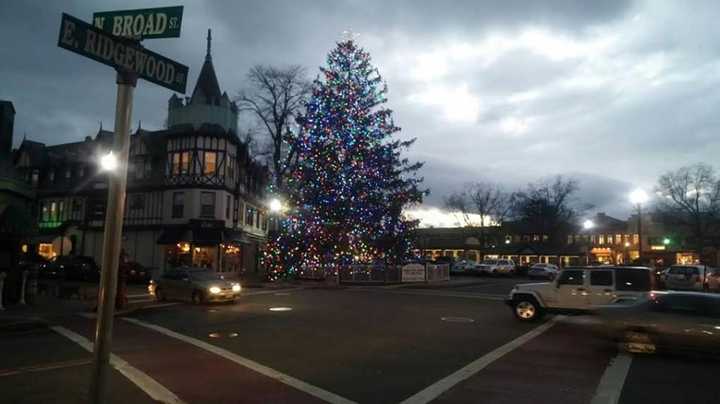 The 2014 Ridgewood Christmas tree lighting. 