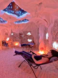 Need Some R&R? Hunker Down In Ridgefield's Salt Cave