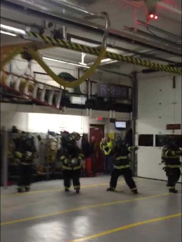 Nichols Fire Department In Trumbull Conducts Weekly Drills