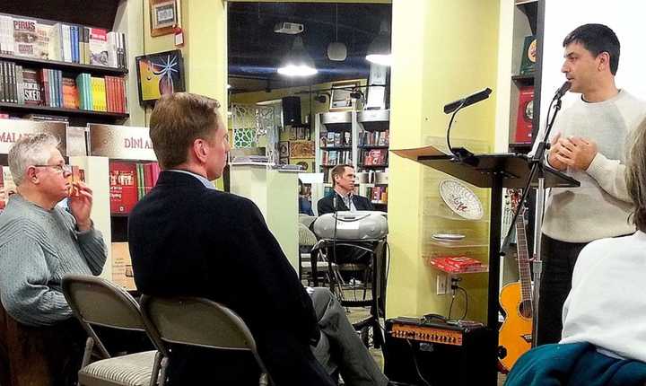 The next meeting of the Pompton Poets in Pompton Lakes will be Dec. 30 with George Pereny, left.