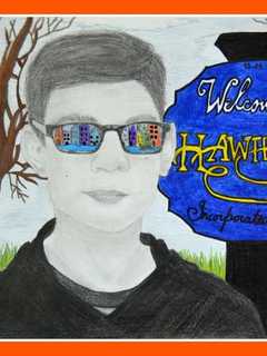 Hawthorne Art Students Honored