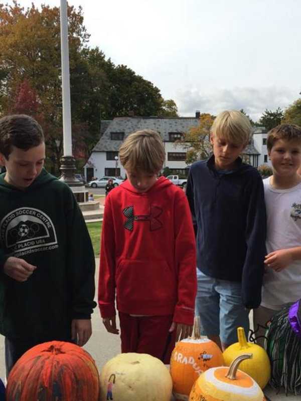 Bronxville School Students Showcase Creative Pumpkins