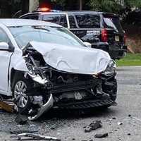 <p>Aftermath at Orangeburg Road and Old Tappan Road in Old Tappan.</p>