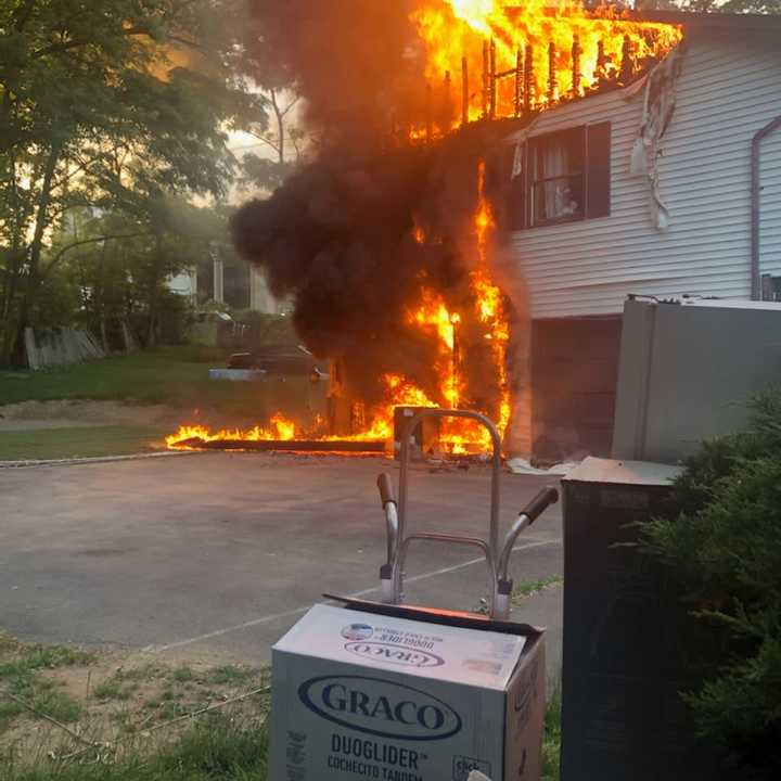 A fire caused extensive damage to a Rockland County home.