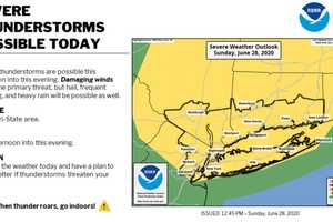 Severe Thunderstorm Watch Issued For Entire Region