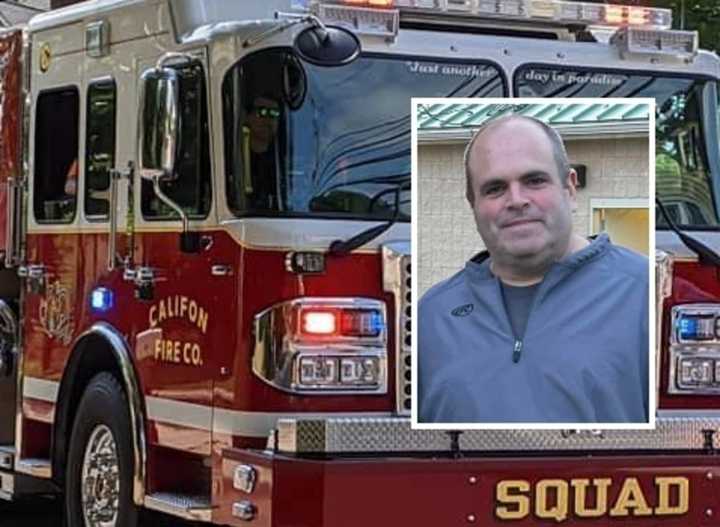 Califon firefighter Bryan Pascale has died.