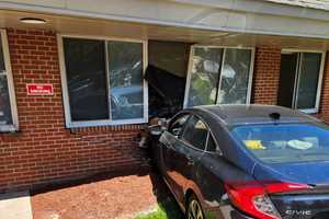 Teacher's Sedan Slams Into Wall Of Adult Special Needs School In Little Ferry