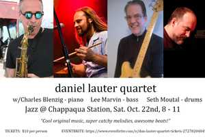 Enjoy Live Jazz Concert In Chappaqua From The Daniel Lauter Quartet