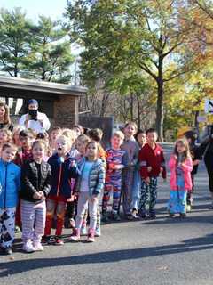 Scarsdale Students Participate In 'Stuff A Bus' Pajama Charity Fundraiser