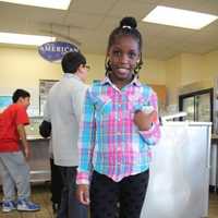 <p>Peekskill Middle School students celebrate Spirit Week with crazy socks. </p>