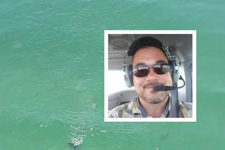 Banner Plane Pilot Captures Glorious Photo Off Jersey Shore Coast